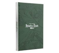 Grupo Erik: Quaderno Attack on Titan | Quaderno A5 con copertina rigida in PU, tasca espandibile, 192 pagine 100 g/m², Qualità Premium, Attack on Titan Gadget, Regalo AOT