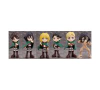 Attack On Titan Anime Series Mini Figures 9 Cm YuMe Toys