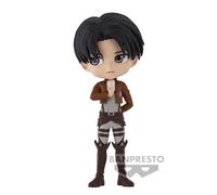 Banpresto Q Posket Ataque A Los Titanes Levi Vol2 Figure 14 Cm Marrone
