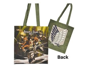 Attack On Titan Borsa Portatutto Eren / Mikasa / Armin Popbuddies