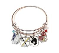 Attack On Titan Bracciale Bangle Shingeki Attacco Giganti Armata Ricognitiva