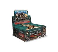 ATTACK ON TITAN CARD BOX 24 BUSTE ANIME MANGA - CARTE DA GIOCO/COLLEZIONE