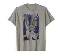 Attack on Titan Colossal Titan Kanji Manga Epic Poster Maglietta
