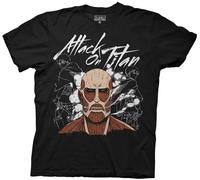 Attack On Titan Dark Titan Group Maglietta Premium