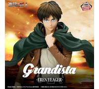 ATTACK ON TITAN - Eren Yeager Figure Originale Giapponese Banpresto Grandista