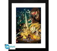 Attack On Titan Quadretto Cornice Framed Print Season 4 Key Art 3 30.5x40.6 cm.
