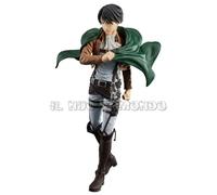 Banpresto Statuetta Azione Levi Attack On Titan - Grandista 27 cm - BP29876P Multicolore - Figura da collezione - Ideale per gli appassionati di Anime