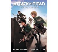 Hajime Isayama Attack on Titan Omnibus 6 (Vol. 16-18) (Tascabile)