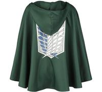 ATTACK ON TITAN Replica MANTELLO Costume Cosplay Licenza Ufficiale UNEKORN
