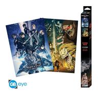 ATTACK ON TITAN - Set 2 Posters Chibi 52x38 - Set 2