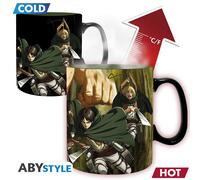 ABYSTYLE - ATTACK ON TITAN Tazza Heat Change 460 ml Titan Eren S3