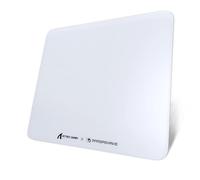 ATTACK SHARK CM05 Tappetino Per Mouse Da Gioco In VetroTemperato, Superficie Ultra Liscia, Vetro Temperato 9H, 17,72 * 15,75 * 0,2 Pollici, Resistente Agli Urti - Bianco