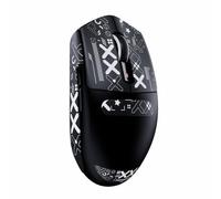 ATTACK SHARK G3 Mouse Gaming Wireless, 59g SUPERLIGHT, 25000 DPI, Sensore PixArt PAW3311, 80 Milioni di Click, Bluetooth/2.4G/USB-C Cablato, Batteria da 500mAh, per PC/Mac, Nero