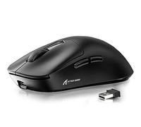 ATTACK SHARK Mouse X3 49g SUPERLIGHT, Sensore di Gioco PixArt PAW3395, Mouse da Gioco Wireless/Cablato BT/2.4G, 26000 DPI, Batteria da 200 ore, G502, Mouse da Ufficio per Win11/Xbox/PS/Mac (Nero)