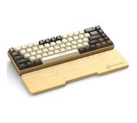 Attack Shark Poggiapolso in Bambù Naturale a 68 Tasti, Supporto Ergonomico per una Migliore Digitazione e Comfort di Gioco, Ecologico,Sensazione di Legno, Antiscivolo,Portatile per Tastiera Meccanica