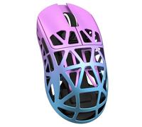 ATTACK SHARK R2 - mouse in lega di magnesio, PixArt PAW3950 gaming mouse, wireless 8K, 48 g, BT/2.4G/Wired, DPI 42000, compatible Win11/Xbox/PS/Mac - Purple