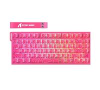 ATTACK SHARK R82HE Tastiera meccanica da gioco con cavo TKL NKRO RGB con polling 8K, precisione 0,005 mm, velocità di scansione 256K, suono a 5 strati, interruttore magnetico effetto Hall per PC Mac