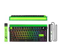 ATTACK SHARK R85 HE Tastiera da gioco magnetica cablata al 75%, frequenza di polling rate 8 KHz, trigger rapido di 0,005 mm, frequenza di scansione 256K, hot swap, tastiera per PC con driver Web per
