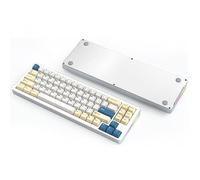 ATTACK SHARK Tastiera meccanica wireless M71 75%TKL, CNC completamente in alluminio, BT5.0/2.4G/USB-C, hot-swap, LED RGB, tastiera da gioco NKRO, 4600 mAh, interruttore lineare pre-lubrificato