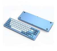 ATTACK SHARK Tastiera meccanica wireless M71 75% TKL, Full Aluminum CNC, BT5.0/2.4G/USB-C, hot-swap, LED RGB, tastiera da gioco NKRO, 4600 mAh, interruttore lineare pre-lubrificato, supporto con