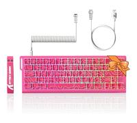 ATTACK SHARK Tastiera X68 HE 8KHZ Rapid Trigger con interruttore magnetico, precisione RT 0,01 mm, RGB cablata 60%, tastiera da gioco TKL con azionamento regolabile, rubinetto a scatto, cavo a spirale