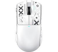 ATTACK SHARK X11 SE Mouse da Gaming Wireless, Sensore PixArt PAW3311, BT/2.4G Wireless/Cablato, 22000 DPI, 65 Ore di Batteria, Mouse da Ufficio e Gaming per Win11/Xbox/PS/Mac (Bianco + Nastro)