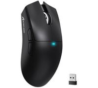 ATTACK SHARK X11SE Mouse da Gioco Wireless, 63g Superleggero con Sensore PixArt PAW3311, 22000 DPI, Tri-Mode BT/2.4 Ghz/Cablato, 1000 Hz, Batteria da 300mAh, Doppio Driver, per PC/Mac (Nero)