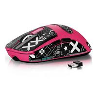 ATTACK SHARK X3 49g SUPERLIGHT Mouse with Tape, PixArt PAW3395 Gaming Sensor, BT/2.4G Wireless/Wired Gaming Mouse, 6 Adjustable DPI 26000, 200 Hrs Battery, Office Mice for Win11/Xbox/PS/Mac