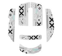 ATTACK SHARK X6 - Nastro antiscivolo per mouse, kit di aggiornamento professionale per mouse, resistente al sudore, tagliato su misura, facile da usare, solo con nastro antiscivolo