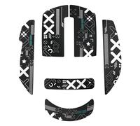 ATTACK SHARK X6 Nastro Antiscivolo per Mouse, Kit di Aggiornamento Professionale, Resistente al Sudore, Facile da Usare e Tagliare su Misura - Solo Grip Tape, Mouse Non Incluso