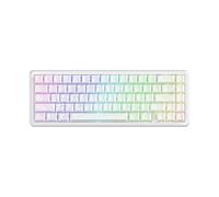 ATTACK SHARK X65 HE - Tastiera da gioco meccanica con interruttore magnetico a scatto rapido, 65%, effetto Hall Top Mount RGB Hot Swap, azionamento regolabile, frequenza di polling 8 KHZ, tasti in PBT