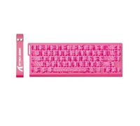 ATTACK SHARK X68HE - Tastiera meccanica da gioco a scatto rapido, 60% cablata con azionamento regolabile, interruttore magnetico effetto Hall, frequenza di polling 8 KHz, retroilluminazione RGB