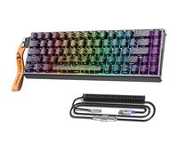 ATTACK SHARK X68MAX HE Tastiera con interruttore magnetico cablato al 60%, CNC completamente in alluminio, precisione RT 0,005 mm, tastiera meccanica da gioco a scatto rapido 8KHz, azionamento