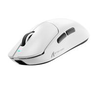 ATTACK SHARK X8 Ultimate Mouse per mano grande, 65 g, Superlight Nordic 54L15MCU, PixArt PAW3950MAX Gaming Sensor, BT/2.4G Wireless/Wired, DPI regolabile fino a 42000, batteria da 800 mAh (bianco)