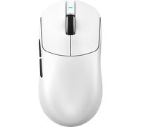 ATTACK SHARK X8Pro - Mouse 8K per mani grandi, 55g Superlight PixArt PAW3395PRO da gioco, Bluetooth/2,4 GHz senza fili/cablati, 6 DPI regolabili fino a 40.000, batteria da 500 mAh (bianco)