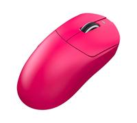 ATTACK SHARK X8SE Mouse for Large Hand, 55g SUPERLIGHT, PixArt PAW3311 Gaming Sensor, BT/2.4G Wireless/Wired, Adjustable DPI up to 25000, 500mAh Battery (Berry Red)