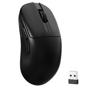 ATTACK SHARK ZIYOU LANG×MAGIC-REFINER AJ199 Mouse Gaming Wireless Leggero, 49g Tri-Mode 2.4G/BT/Cavo, PixArt PAW3311, 24000 DPI, 1000Hz, 600mAh Ricaricabile Mouse Gamer per PC/Mac/Laptop - Nero