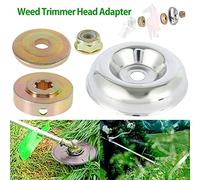 Attatore della testa del trimmer 4pcs universali Kit Attatore per tosaerba per tosaerba in acciaio di alta qualità per teste di trimmer con mandrino 1 pollice