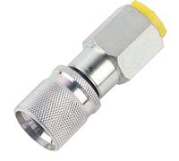 Attatore di prova idraulico, G1/4 a M16*2 Connettore di test di pressione di associato Connettore di test per il monitoraggio del campionamento dell'olio idraulico
