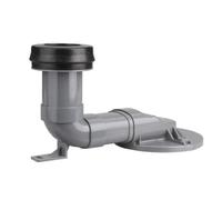 attatore Obliquo per Water con Guarnizione di Tenuta E Montaggio Semplice per Riposizionamento WC E Ristrutturazione Bagno atto a Scarico E Tubazione Fognaria, style to 1, 30 Cm