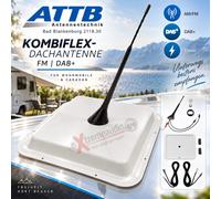 ATTB Bad Blankenburg 2118.30 antenna da tetto attiva FM DAB+ per camper / car...