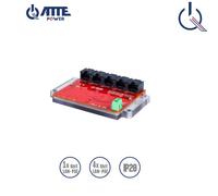 Atte Power APT-5-50 Switch Gbps PoE IN + 4 PoE OUT (PoE IN 802.3af/at/bt90+PoE OUT 802.3af/at/bt60)