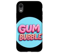 Atteggiamento Bubblegum in pieno effetto per gli amanti delle gomme da masticare Custodia per iPhone XR