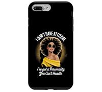 Atteggiamento divertente Dire Personalità Troppo Potente Mamma Donne Uomini Custodia per iPhone 7 Plus/8 Plus