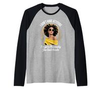 Atteggiamento Divertente Dire personalità Troppo Potente Mamma Donne Uomini Maglia con Maniche Raglan