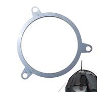 Attelle de Toit de Cheminée - Support de Tube en Acier Inoxydable | Porte pipe Portable Pour Diamètre 2,4 ou 2,8'' - Fixation Robuste Pour Toiture et Installation Extérieure Stable