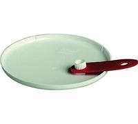 Attema piastra di copertura rotonda 125 mm bianco m.rosso clip
