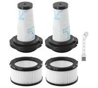 Attemart Filtri di Ricambio per Rowenta X-Force Flex 9.60 Aqua/Animal/Allergy RH20C0 RH2077 RH2078 RH2079 RH2037 RH2038 RH2039 Aspirapolvere Accessori, Alternativa a ZR009010 & ZR009012, 4 pezzi