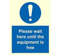 Attendere qui fino a quando l'attrezzatura non è gratuita.