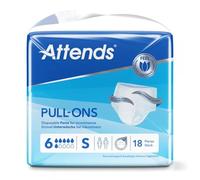 ATTENDS Pull-Ons 6 Small - 1 confezione da 18 pezzi